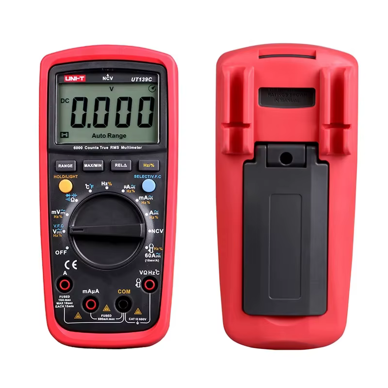 T UT139C UNITÉ Multimètre Numérique Auto Gamme True RMS Mètre puzzles itor Testeur Déterminer 6000 Compteur Voltmètre