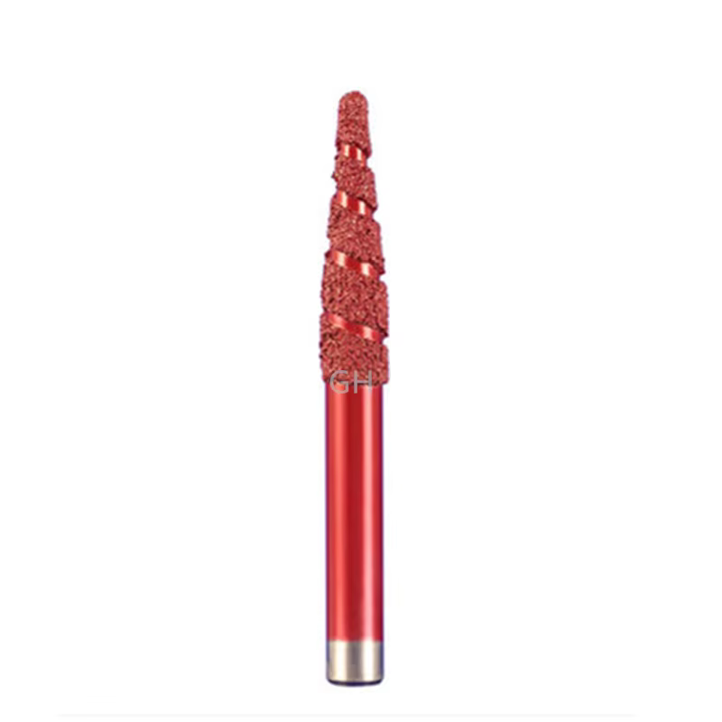 Fraise diamantée brasée pour revêtement
