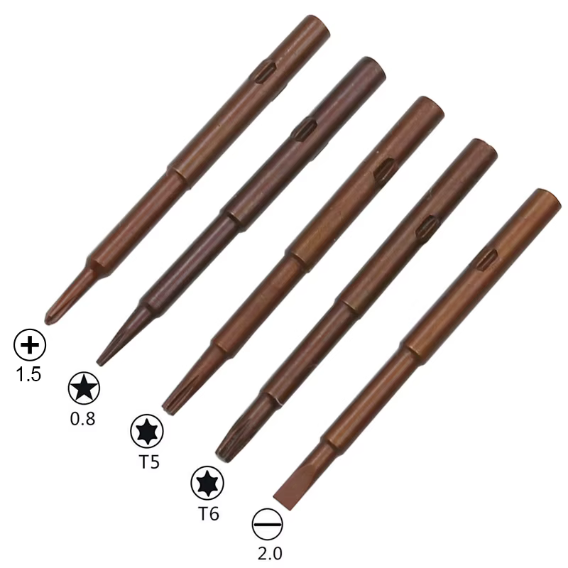 Jeu de tournevis Torx 5 en 1