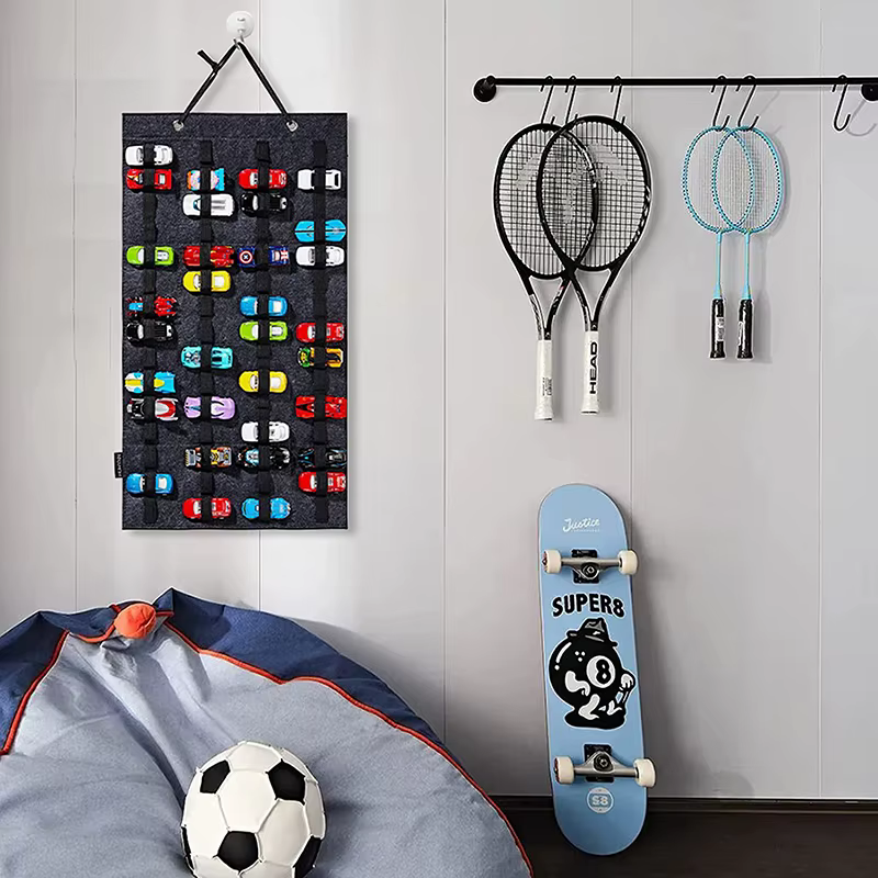 Hot Wheels – Organisateur de rangement mural, vitrine de voiture jouet de grande capacité pour boîte d'allumettes, cadeau pour enfants