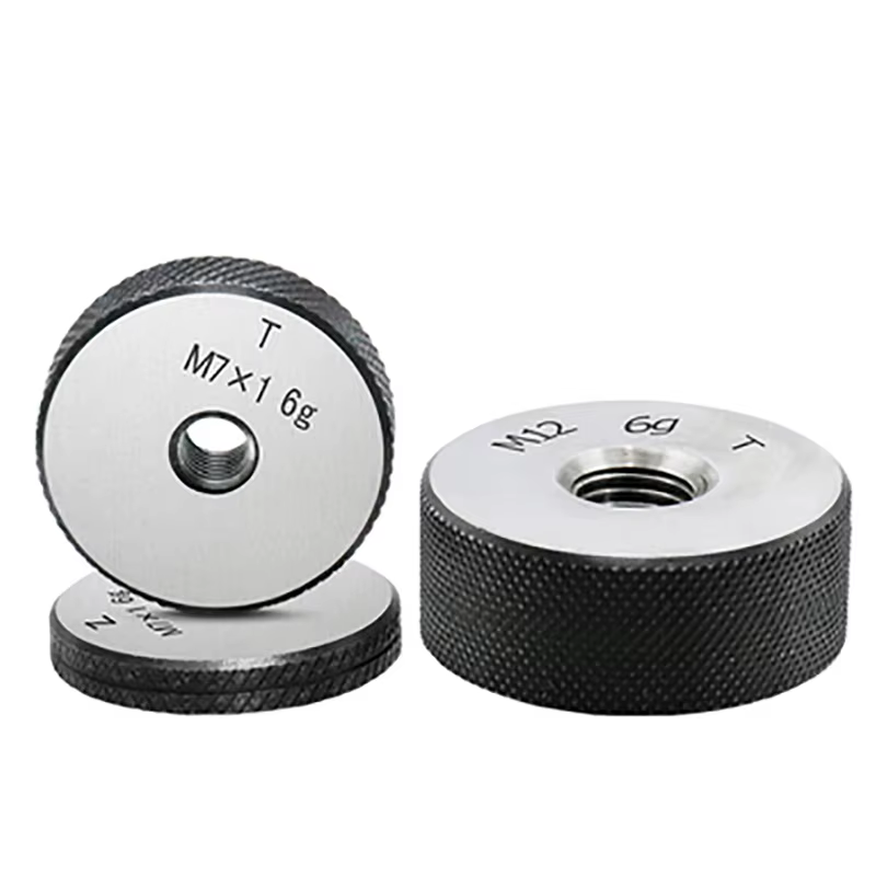 M3 M3.5M4 M5 M6 M7 M8 6G-6H jauge d'anneau de filetage jauge d'anneau de filetage jauge de GO-NOGO d'anneau 6g jauge de mesure 2 pièces/ensemble