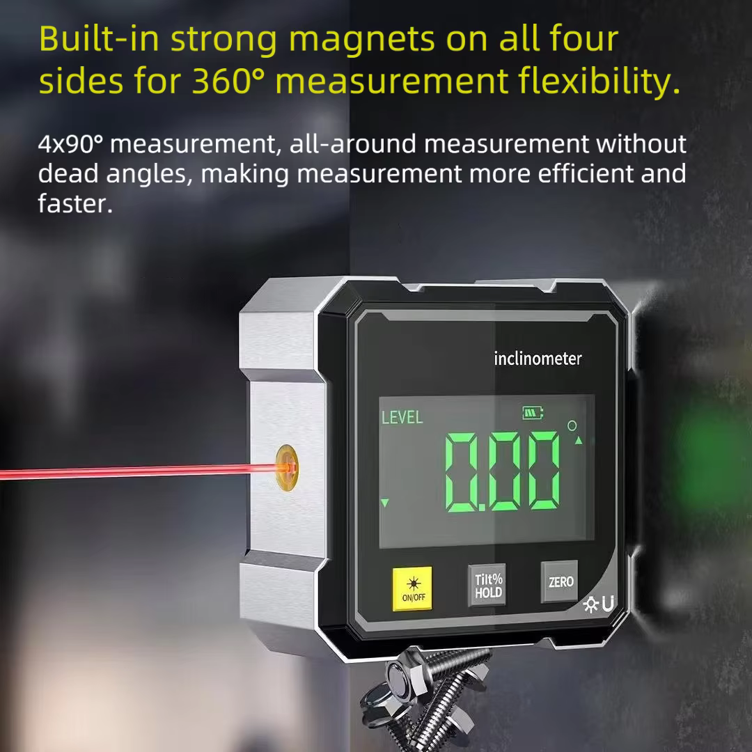 Inclinomètre laser magnétique