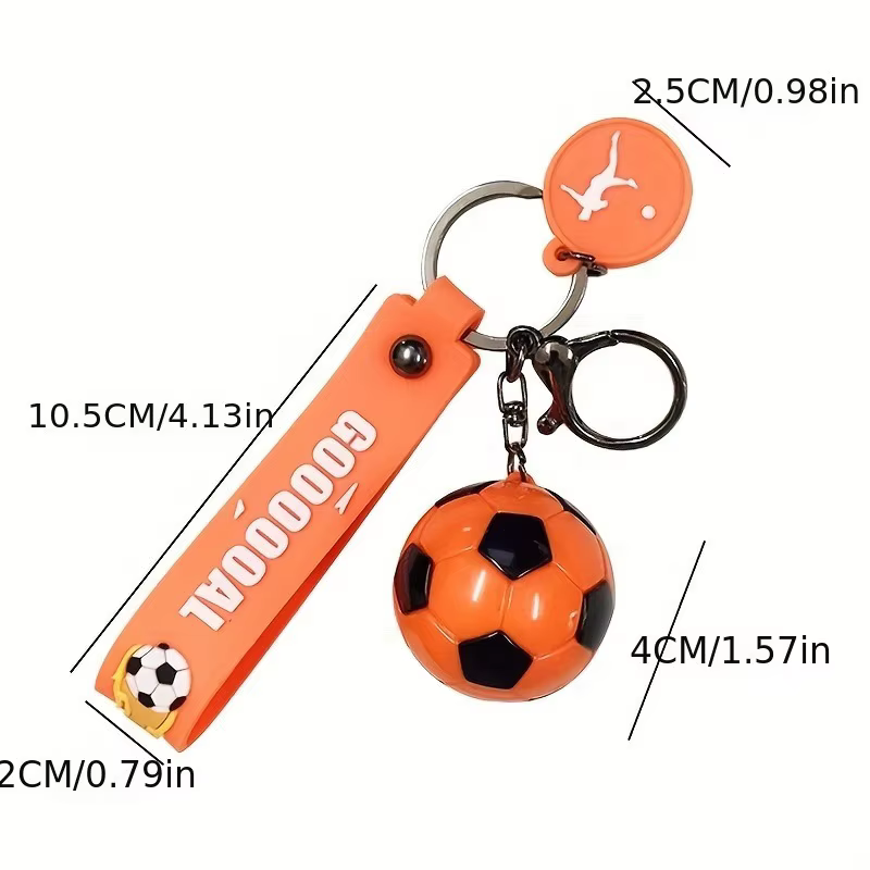 Porte-clés de basketball sur le thème du sport - Pendentif flottant