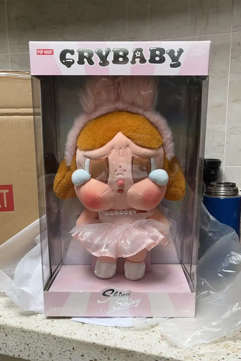 Nouveau POP MART CRYBABY Crying Babe série poupée en vinyle boîte aveugle