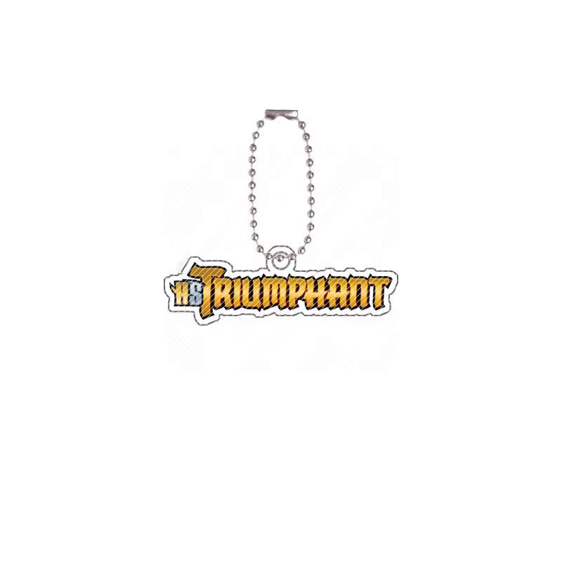 Pokemon épée et bouclier HeartGold SoulSilver Platinum Logo acrylique porte-clés jeu Collection carte