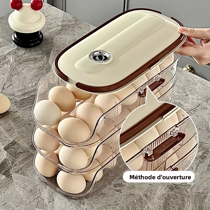 Boîte de rangement d'œufs 1 pièce