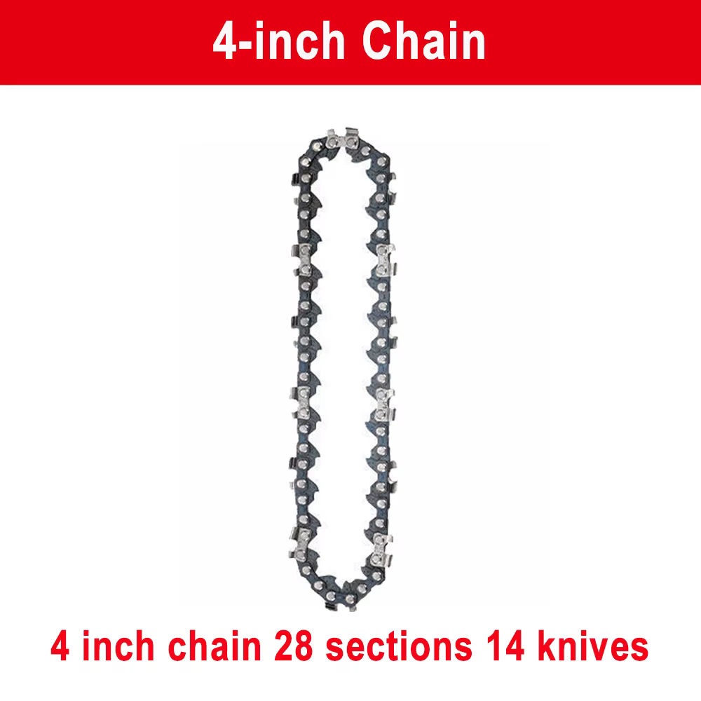 1/4 "chaîne de tronçonneuse 4/6/8 pouces Mini chaînes