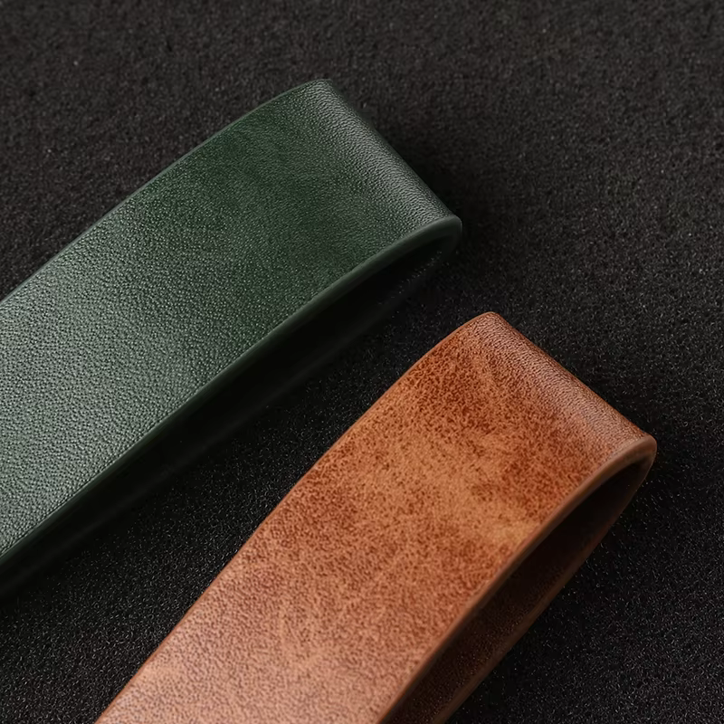 Porte-clés de voiture en cuir véritable pour BMW Tage