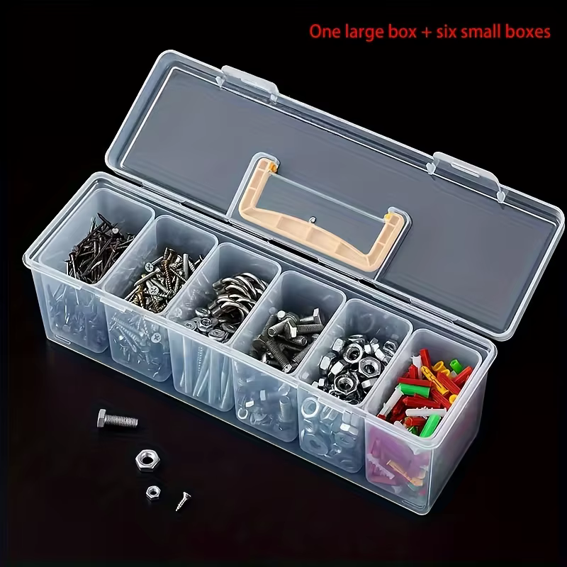 Boîte de rangement de pièces d'outils