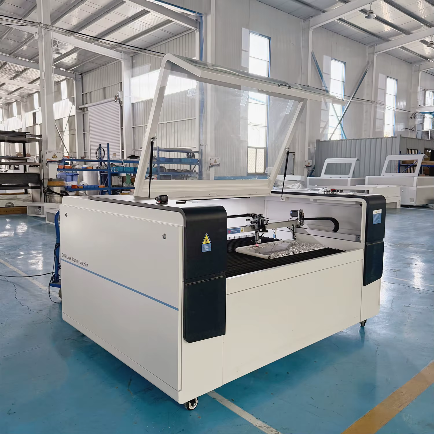 Dernière technologie : machine de découpe laser CO2 1300x900 mm 80W 100W 150W, machine de découpe laser CNC pour carton, machine de gravure laser MDF - Prix compétitif