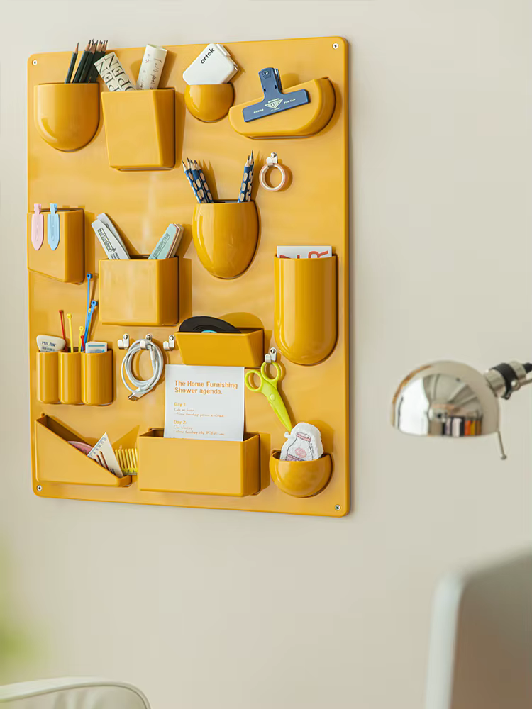 Grande étagère de rangement murale réglable T1
