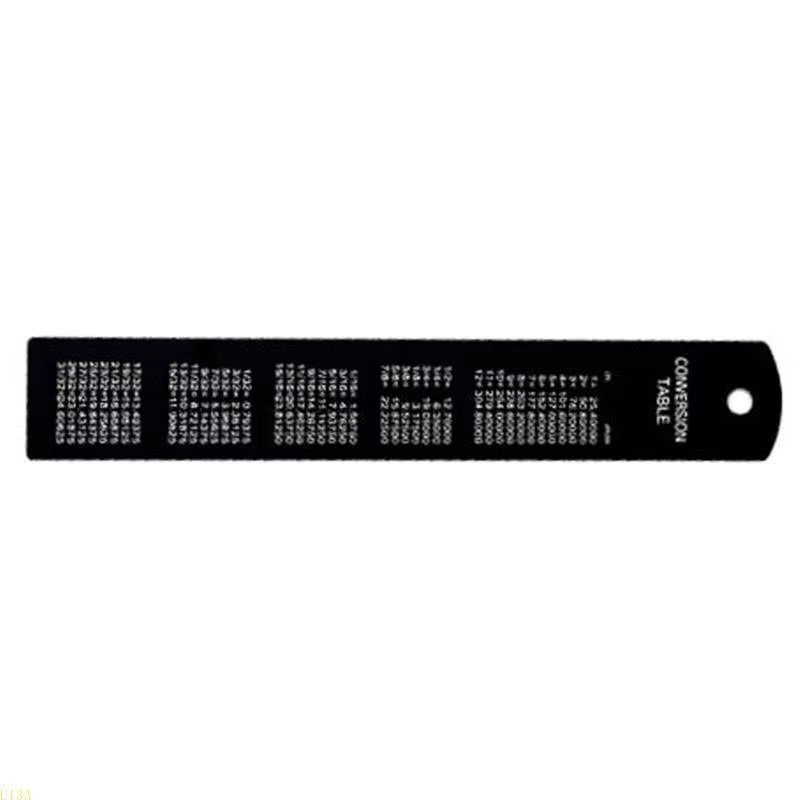 U13A Aluminium Ruler Precisions Mesure Tool
