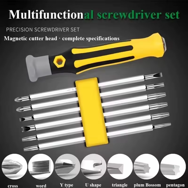 12 types de tournevis multifonctionnels