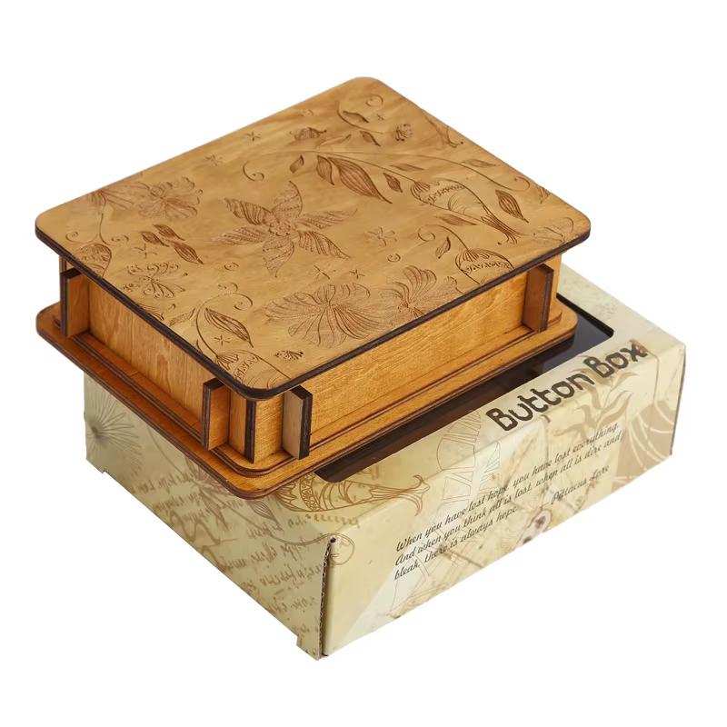 Dest nouveauté stimulant magique boîte secrète en bois Puzzle logique casse-tête Puzzles