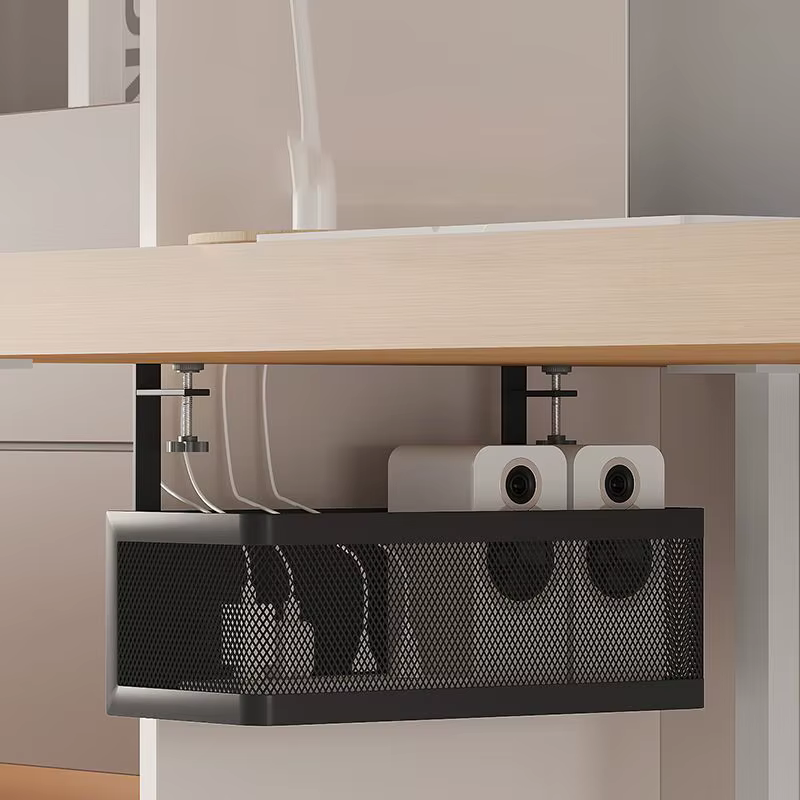 MELEvaluNo Posations Under Desk Storage, MELEvaluMetal Under Desk, Convient pour la maison et le bureau