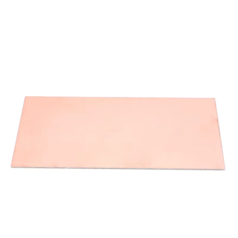 Stratifié FR4 carte PCB plaque plaquée cuivre double face 100x200x1.5mm