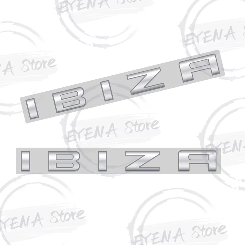 Autocollants de Badge en métal avec lettres FR TDI