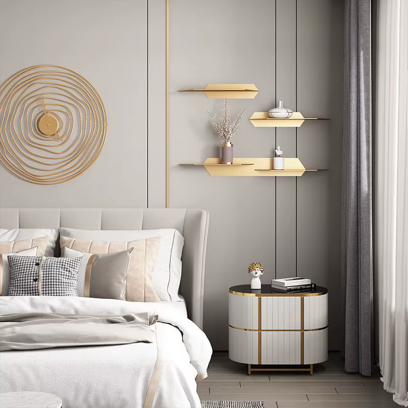 Rangement mural en fer italien T1