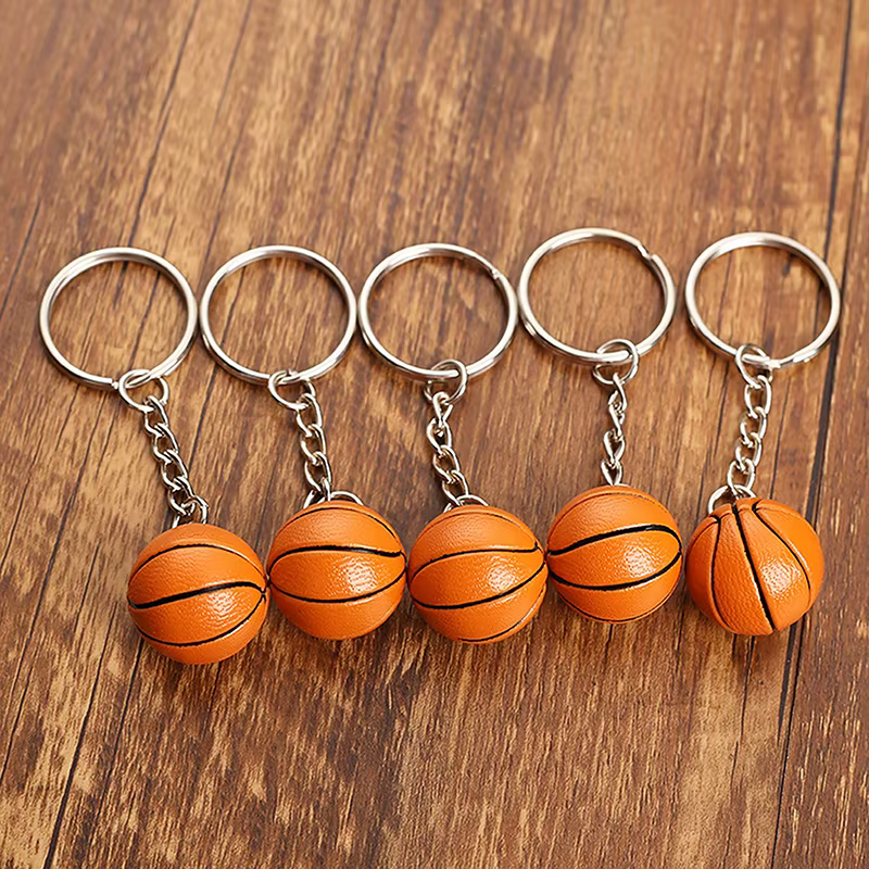 Porte-clés de football de basket-ball