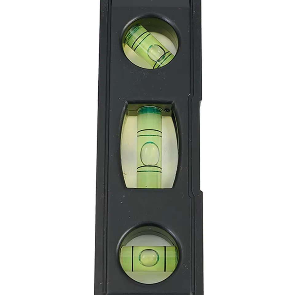 Niveau à bulle horizontal 3 bulles