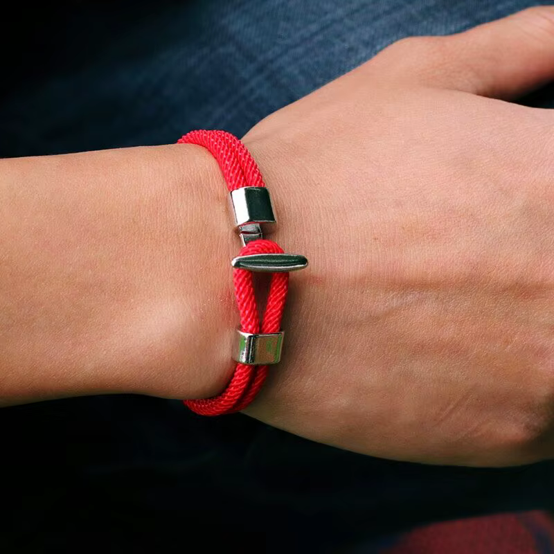 Noter – Bracelet de Pirate Viking pour Homme, accessoire de survie en plein air et de Camping