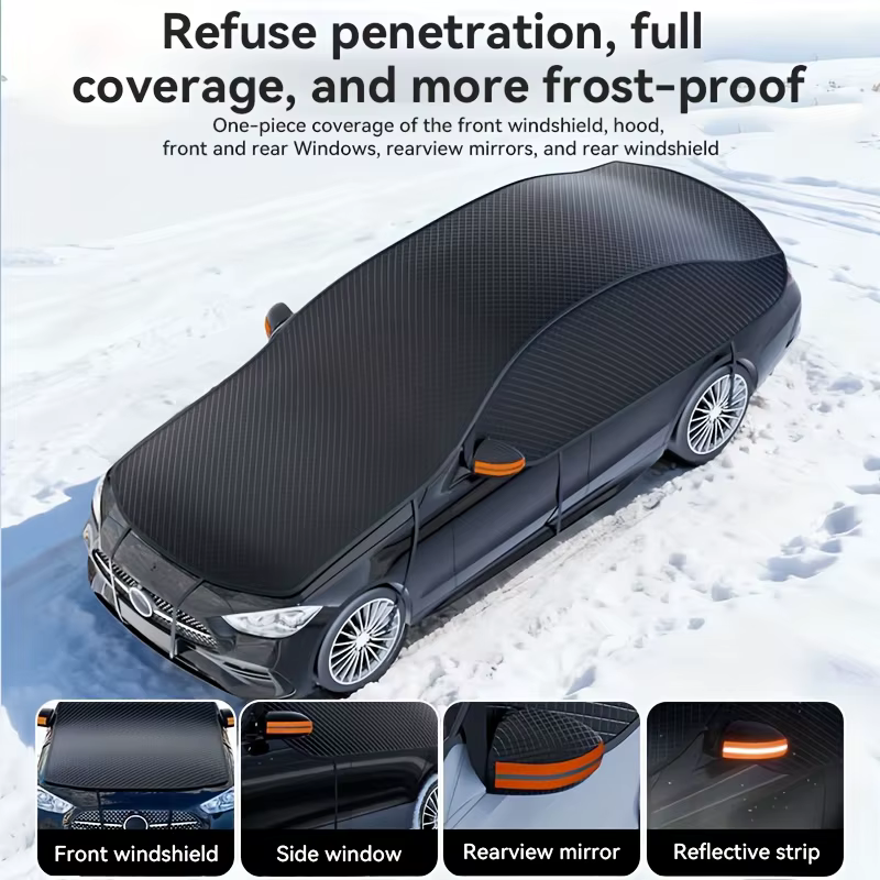 Couverture de neige pour pare-brise de voiture