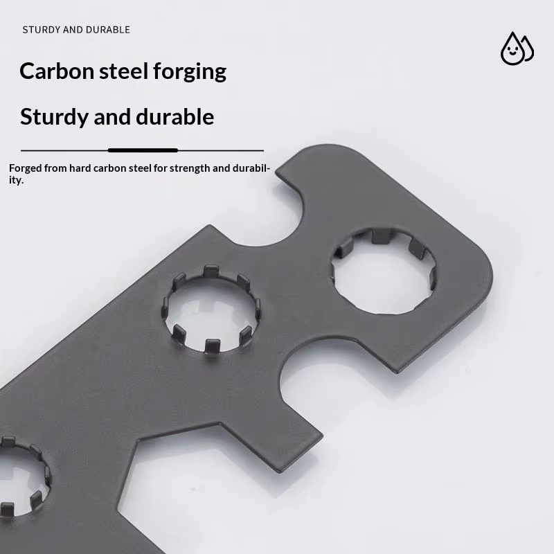 Clé d'aérateur de robinet en acier au carbone durable