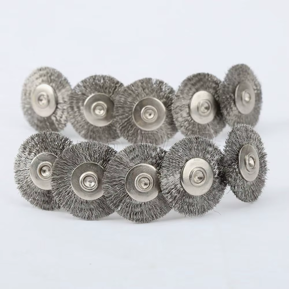 Accessoires Dremel, brosse rotative en acier de 22mm