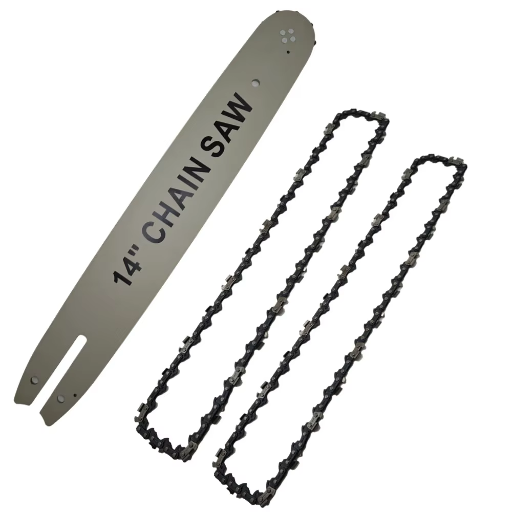 Barre de guidage de tronçonneuse 14 pouces avec scie JO3/8 LP 50, scie à sections JOFor STIHL MS170 MS180 MS250, accessoires pour outils électriques