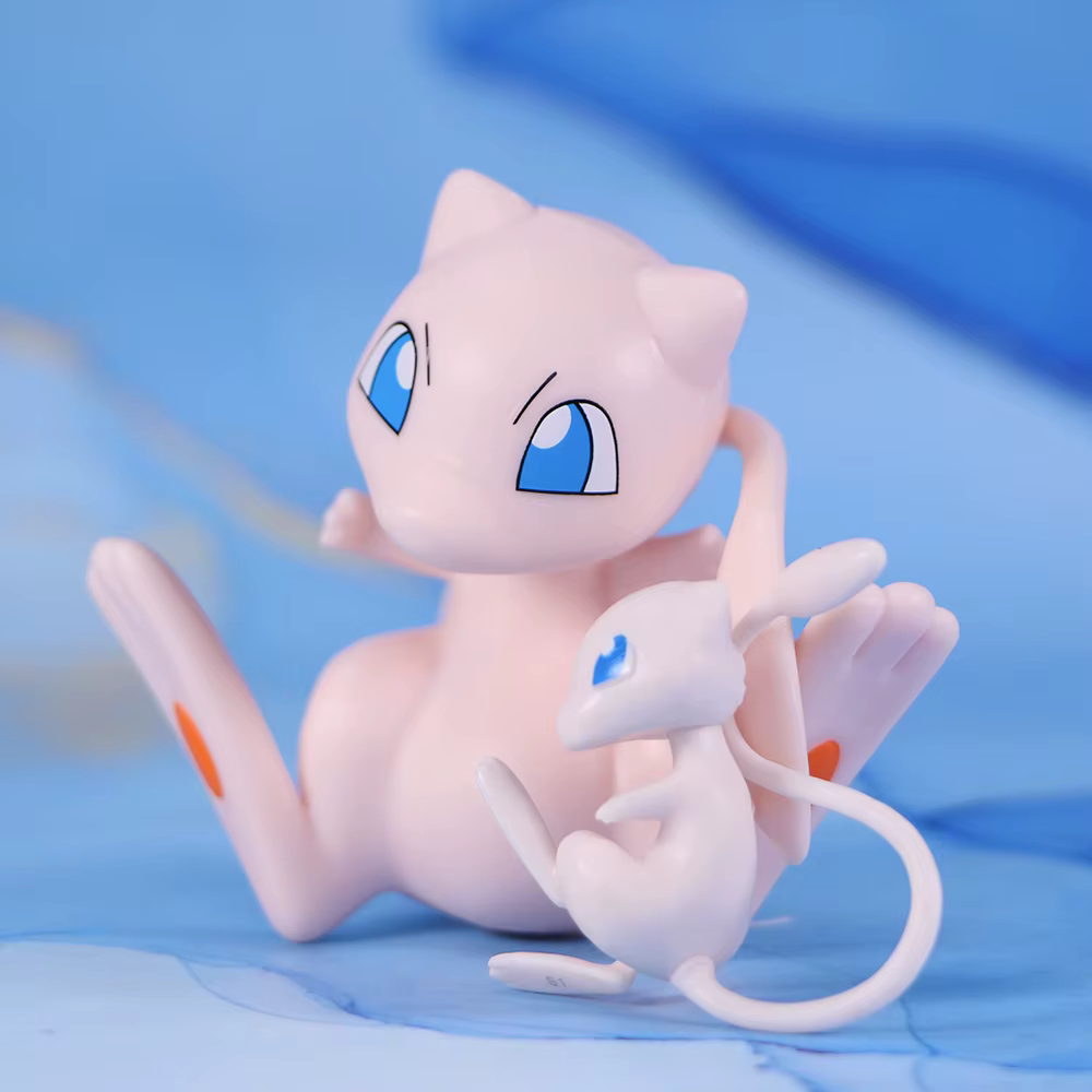 Figurines Pokemon Mew, 2 pièces, modèle de collection, jouet pour les fans, cadeau de Festival