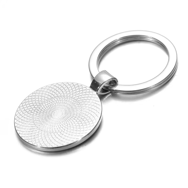 Porte-clés avec Logo personnalisé, personnalisation du Logo de l'entreprise, Photo couleur noir et blanc, personnalisation privée