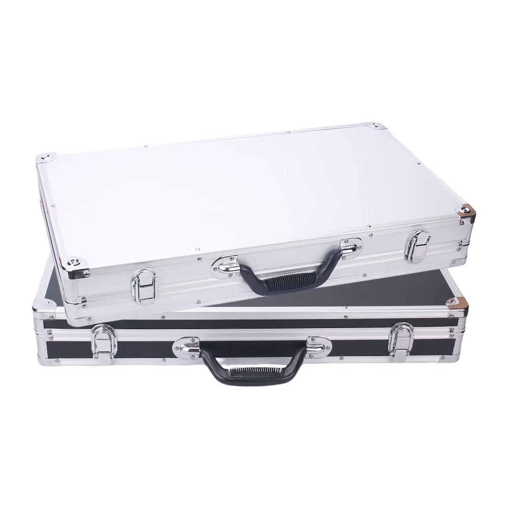 Boîte à outils mallette d'équipement en aluminium