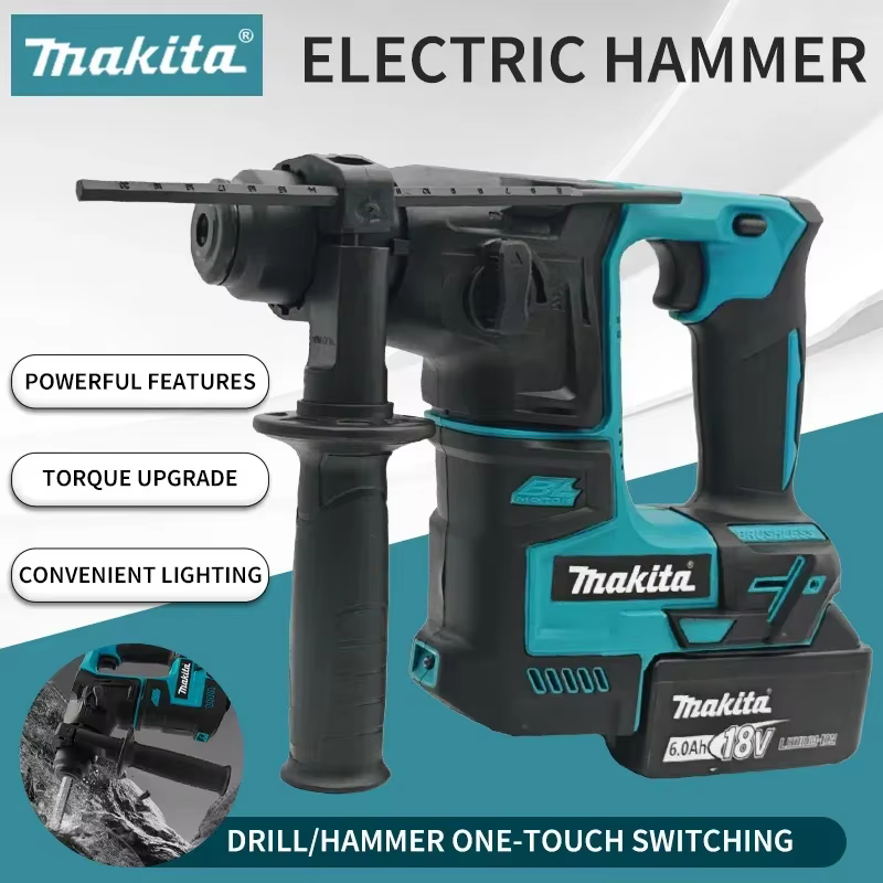 Marteau électrique sans fil Makita Original HR140D