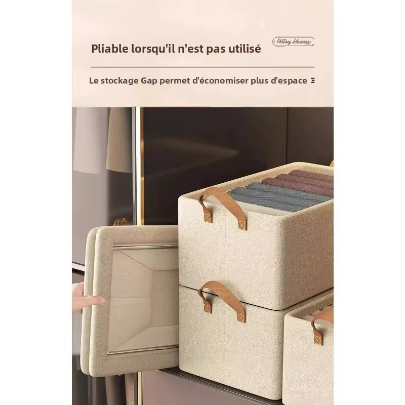 Boîte de rangement domestique