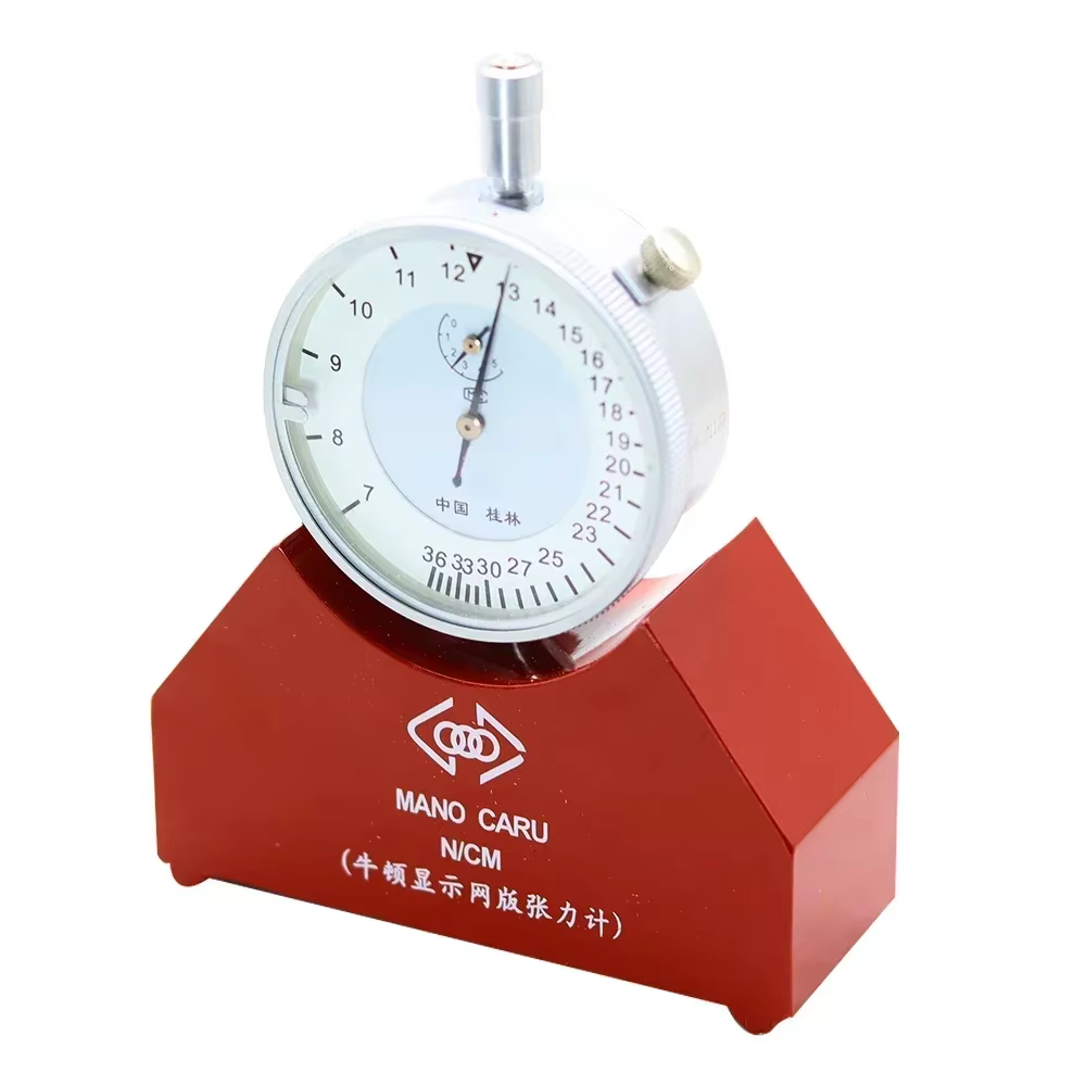 Outil de mesure de jauge de tension Newton de haute précision en soie imprimée 8-50N