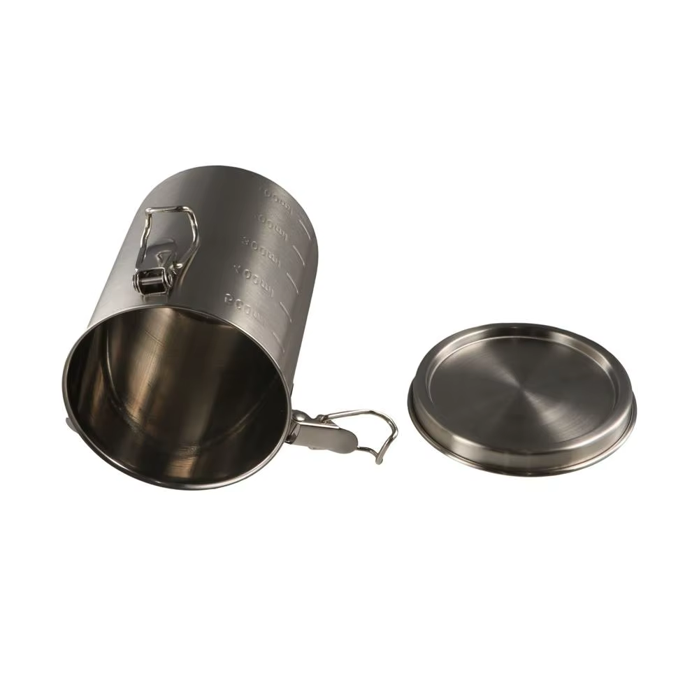 Réservoir de stockage en acier inoxydable de 520/1000/1600/2500ml