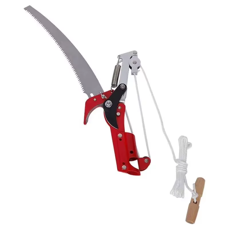 Élagueuse télescopique avec scie - Outil de jardinage extensible pour la coupe