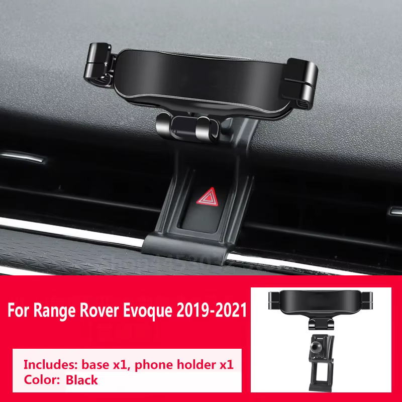 Support de téléphone de voiture pour Land Rover Range Rover Evoque 2014 – 2021, Support spécial de Navigation par gravité, accessoires de Support rotatifs