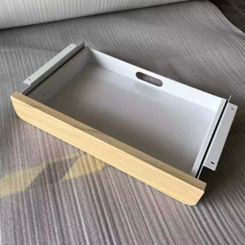 Tiroir sous le bureau, boîte de rangement de bureau, organisateur caché suspendu, accessoire extractible pour livres, papeterie