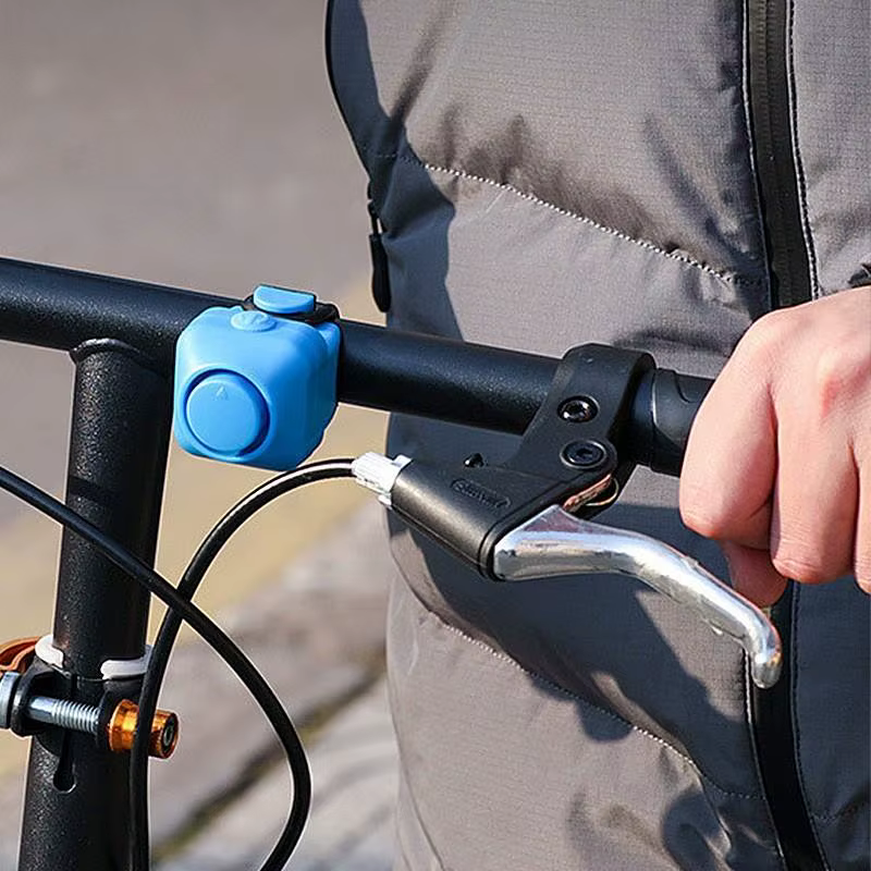 Klaxon électronique pour vélo, 130 Db, avertisseur de sécurité, sonnette électrique, sirène de police, alarme pour guidon de vélo, accessoires de cyclisme