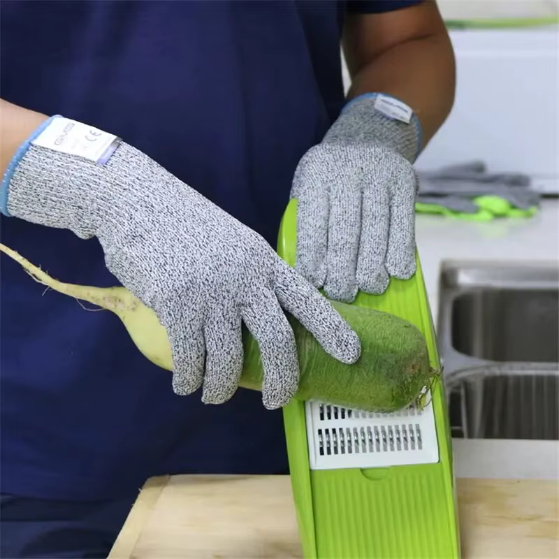 3 paires de gants résistants aux coupures de niveau 5