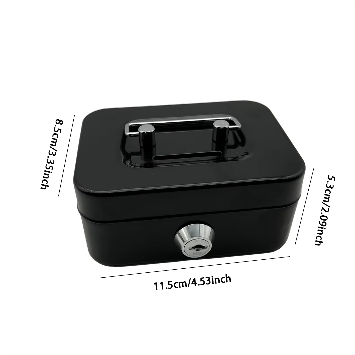 Nouvelle boîte de rangement de tirelire portable créative de petite taille