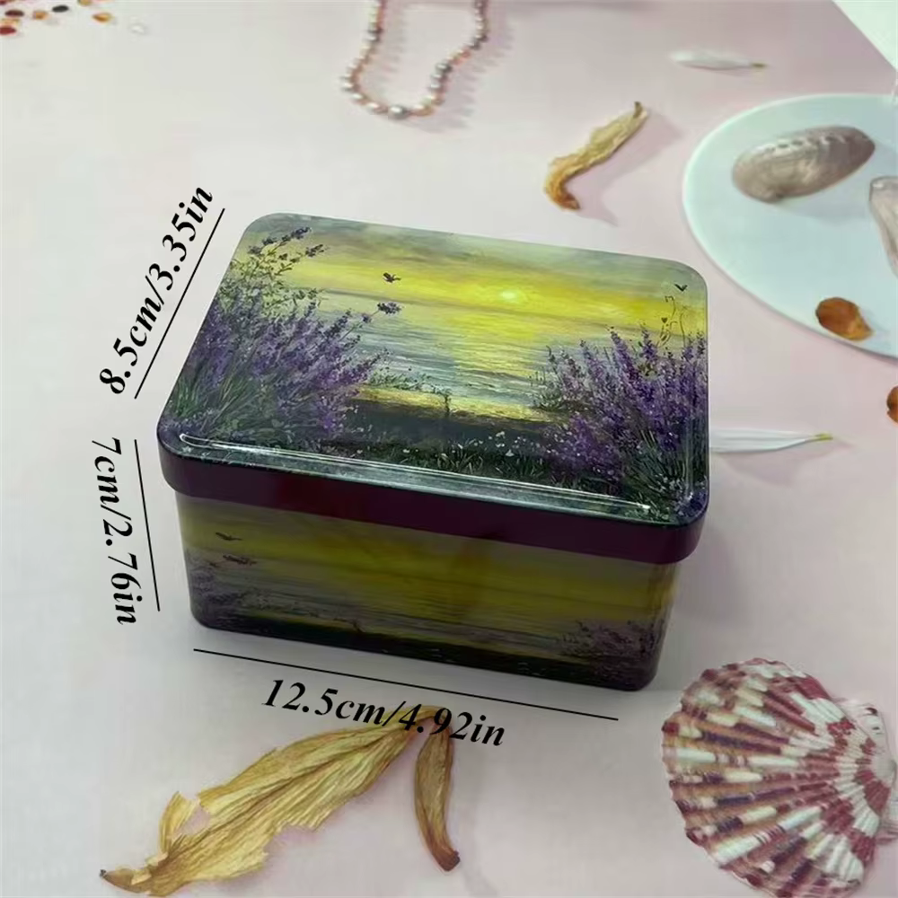 Boîte de rangement carrée