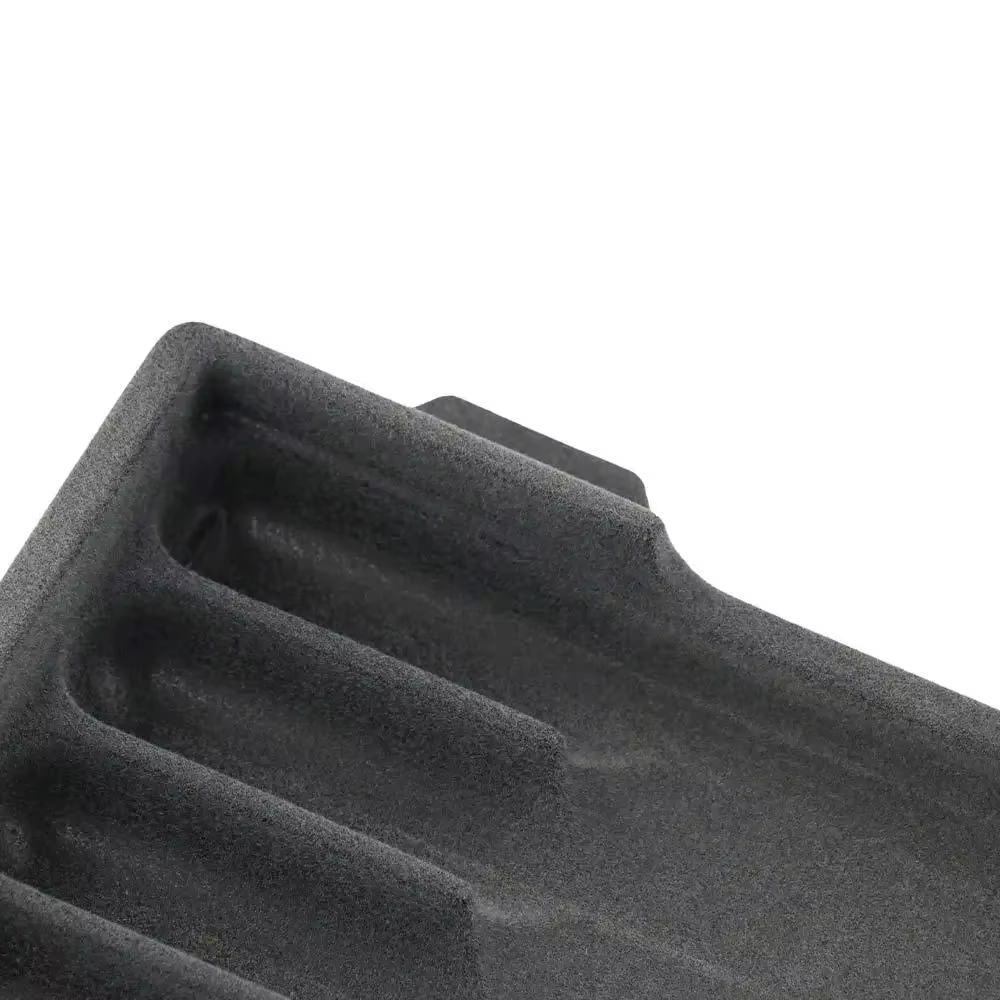 Boîte à stylos à plume transparente