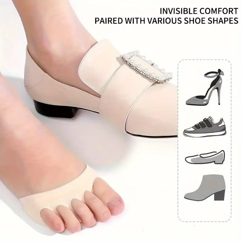 Paquet de 2 coussinets d'orteils respirants