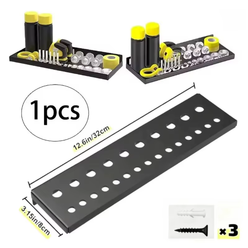 Support mural en acier pour outils