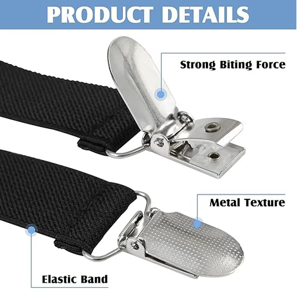 Clips de serrage de taille réglables