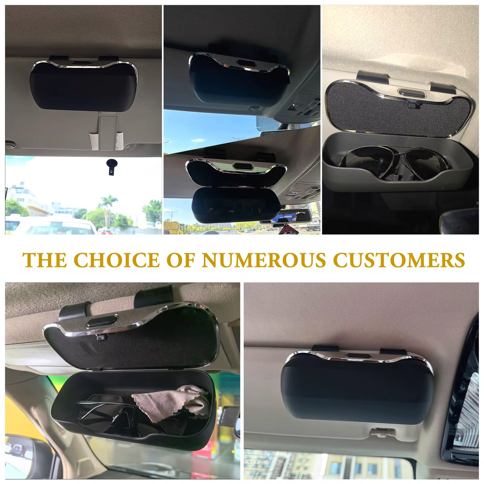 Nouvelle boîte à lunettes de voiture