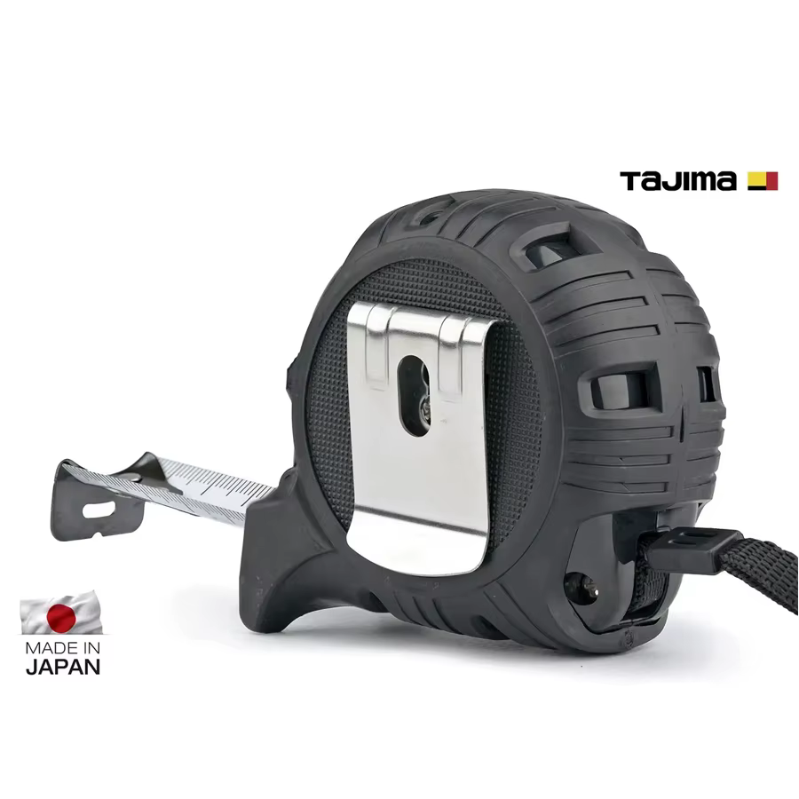 Ruban à mesurer TaJIma Construction 5m x 19/25mm avec graduation en mm