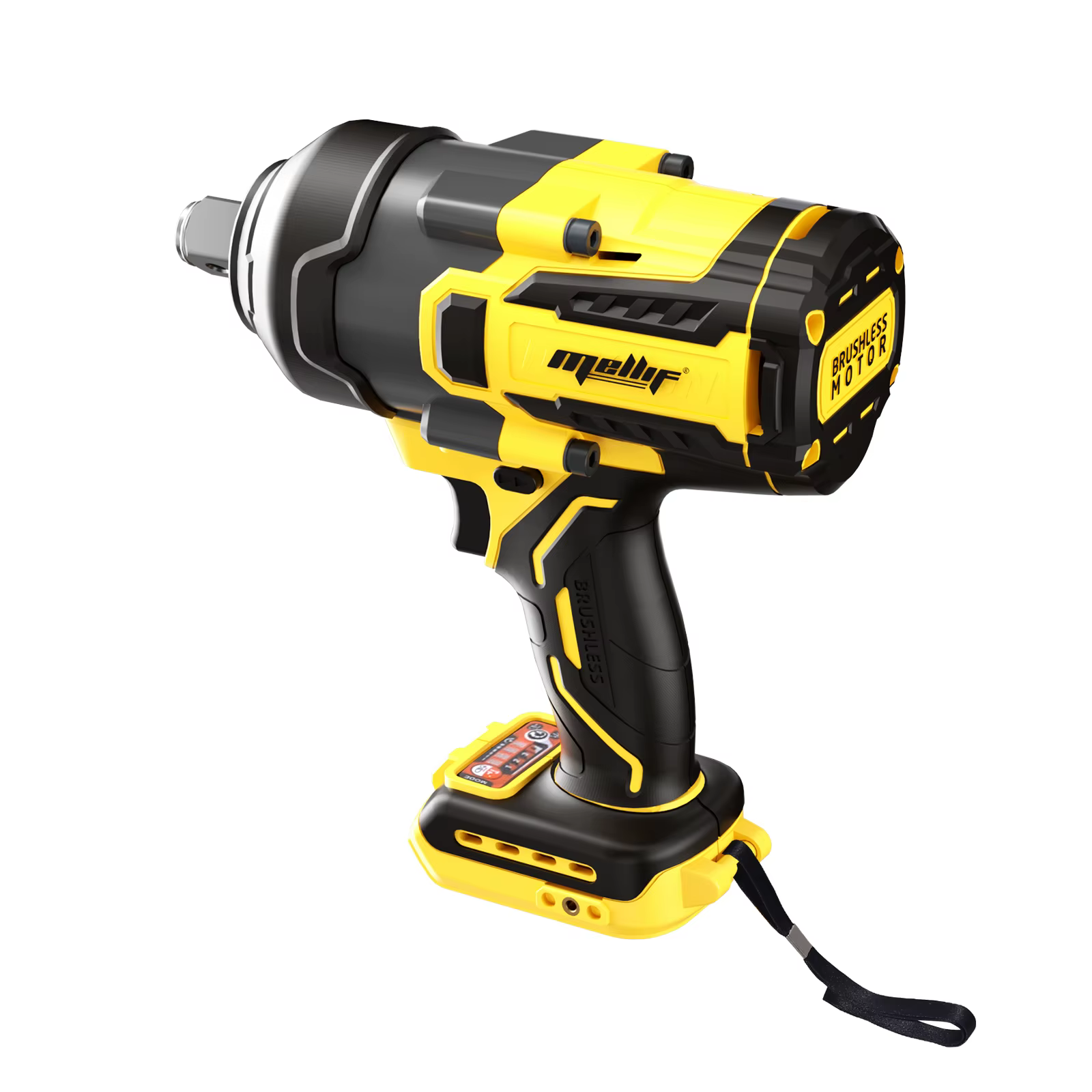 Clé à chocs électrique sans fil compatible avec la batterie Dewalt 18V 20V (sans